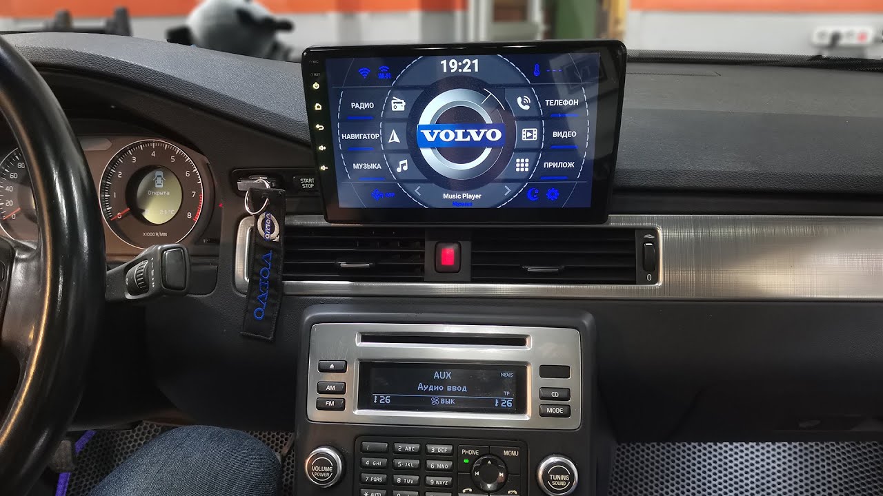 Магнитола андроид в Vovlo S80 и XC70 смотреть онлайн