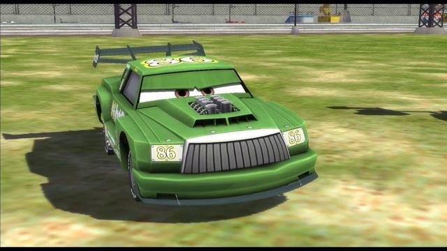 Молния Маккуин с покраской от машины Брайана О'Коннера Nissan Skyline GT-R R34 в Cars Race O Rama смотреть онлайн