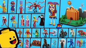LEGO The Amazing Digital Circus: Как создать КАЖДОГО персонажа