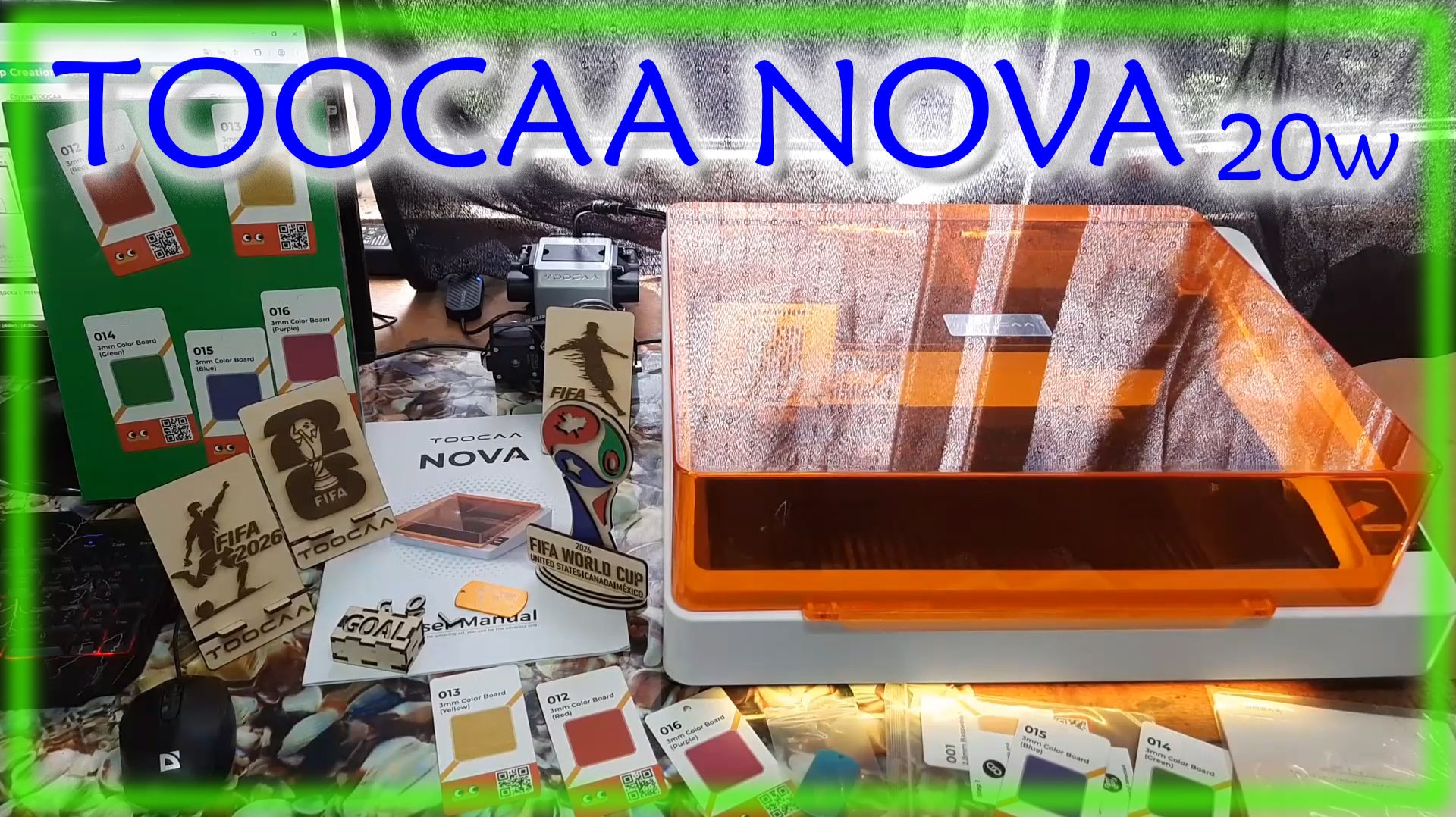 TOOCAA NOVA 20w Крутой лазер с камерой @toocaa_official смотреть онлайн