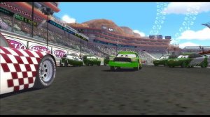 Новая покраска Молнии Маккуина. Начальная катсцена в Cars Race O Rama