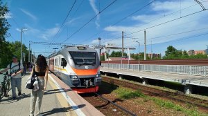 Электропоезд ЭП2Д-0126 ЦППК станция Большая Волга 7.06.2026