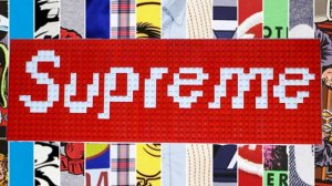 Логотип Supreme в LEGO