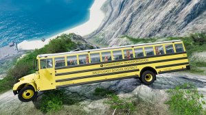 Автомобили против скалистых дорог # - BeamNG DRIVE
