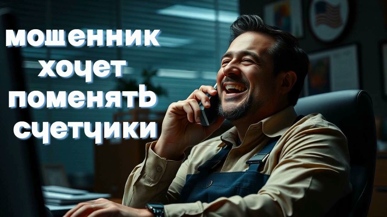 Шок! Мошенник предлагает поменять счетчики смотреть онлайн