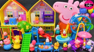 Играем в игрушки из мультика свинка Пеппа и другие. Мультфильм для детей. ASMR АСМР