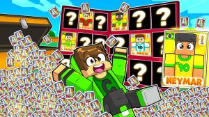 Я КУПИЛ 1 МИЛЛИОН НАКЛЕЕК, чтобы СОБРАТЬ АЛЬБОМ в Minecraft - новое Видео МАЙНКРАФТ