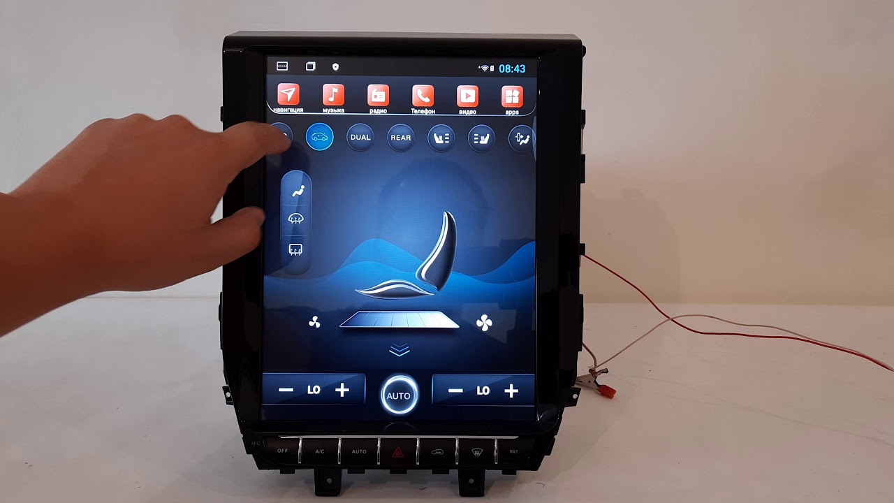 Автомагнитола Tesla Style на Toyota LC200 2015 -2020 TS9-12101 DSP, CarPlay, 4G LTE смотреть онлайн