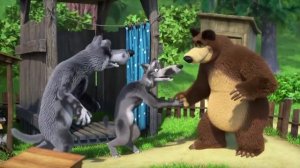 Мыть или не мыть-маша и медведь-мультик