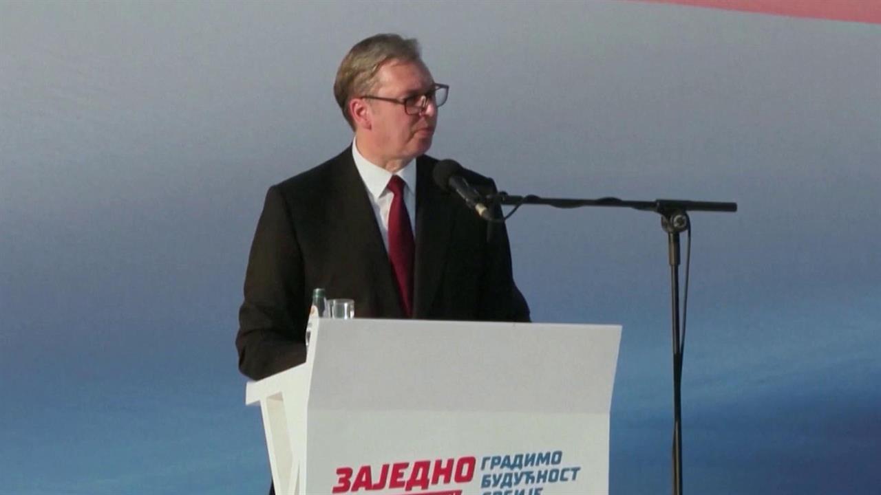 Президент Сербии Александр Вучич уйдет в отставку через несколько недель. смотреть онлайн