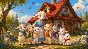 Семеро козлят  🐏🐏🐏🐏🐏🐏🐏| поучительная сказка для детей