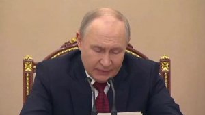 ⚡ В планы России спасение киевского режима не входит — Путин.

Президент рассказал, что из Киева зву