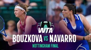 21.06.2026 | Мари Боузкова - Эммы Наварро | Лучшие моменты матча | WTA Nottingham 2026