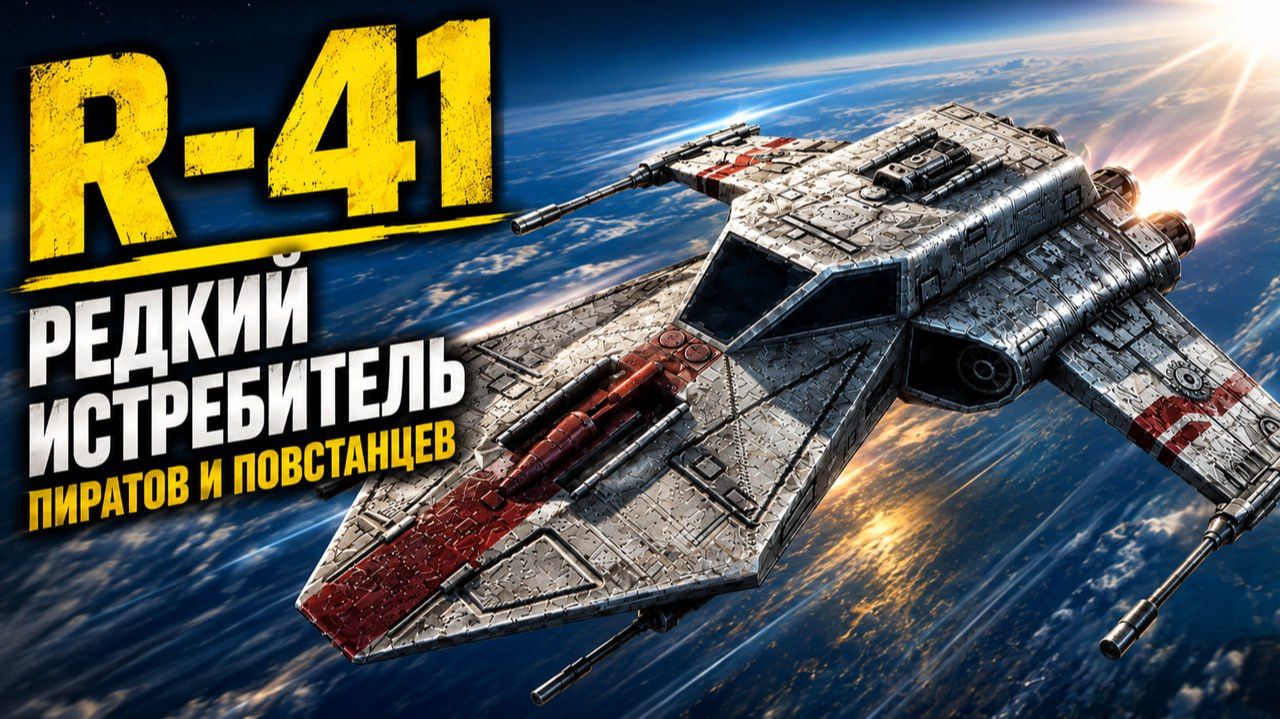 R-41 Starchaser – истребитель пиратов и повстанцев смотреть онлайн
