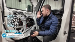 Шумоизоляция 4х дверей Honda stepwgn