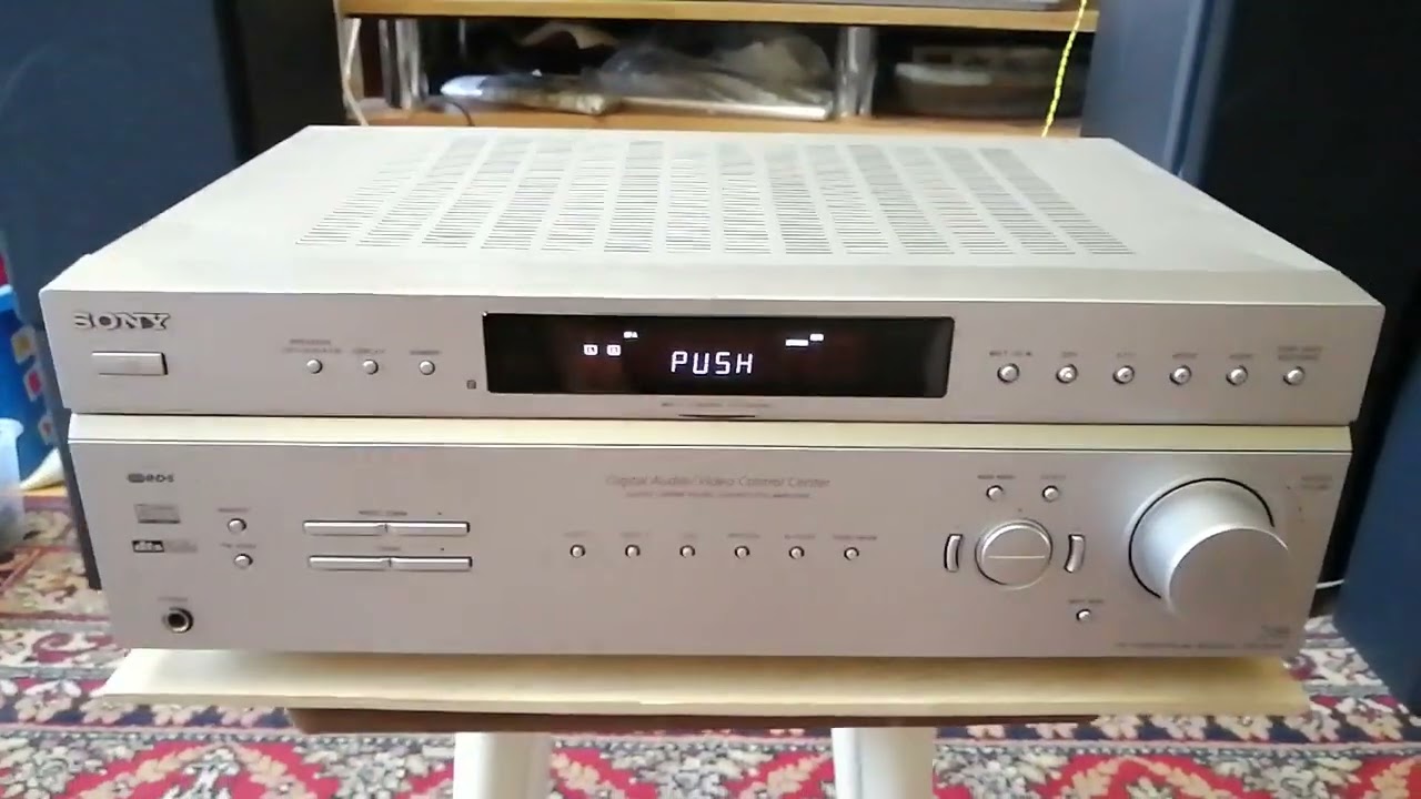 Sony STR-DE597 Сброс настроек на заводские. Factory reset. смотреть онлайн