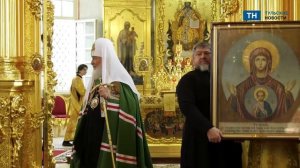 Патриарх Кирилл освятил Успенский собор Тульского Кремля и призвал духовенство к новым свершениям