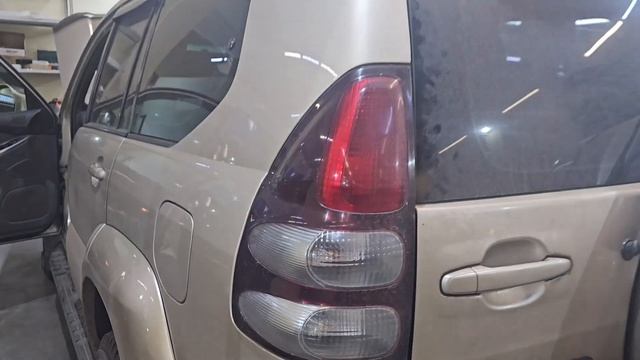 Установка магнитолы на андроиде TEYES на Prado 120