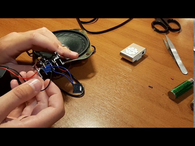 Усилитель звука 5W на TDA7056, своими руками. смотреть онлайн