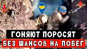 Гениальный штурм. Наёмники бегают от российских бойцов.