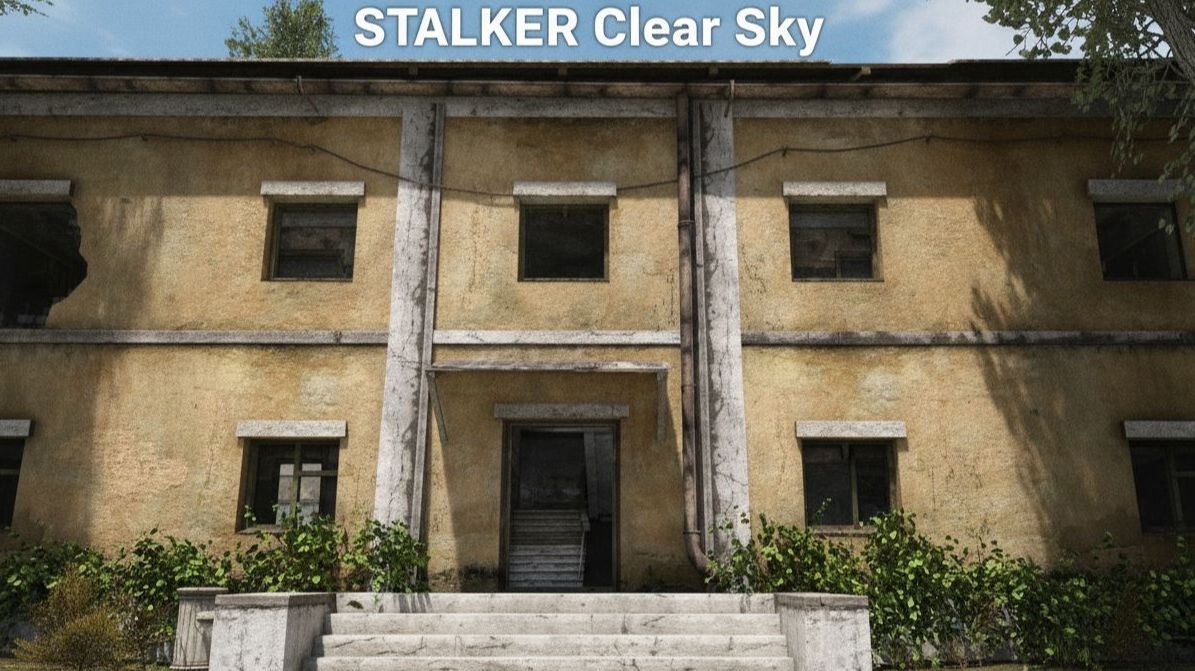 STALKER Clear Sky №68 Режим "Исследователь"4k 60к/с - Штаб части.