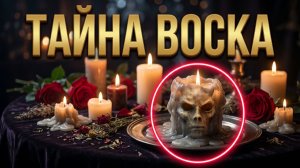 🔥☝️ 🔥 ВЫ ЭТОГО НЕ ЖДАЛИ ❗️ Тайные знаки в застывшем воске ✨🗝☝️
