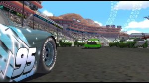 Новая покраска Молнии Маккуина. Начальная катсцена в Cars Race O Rama