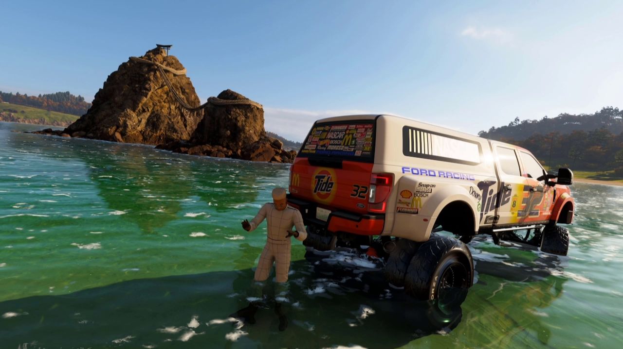 Скала «Мэото Ива» находится тут в Forza Horizon 6