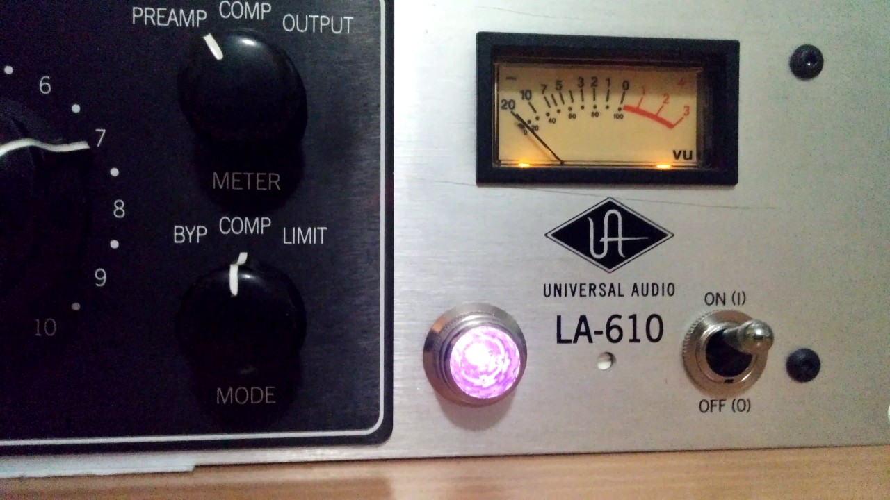 Universal Audio LA610 смотреть онлайн