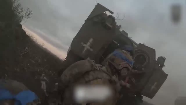 Высадка пехоты ВСУ пошла не по плану (вид с той стороны)