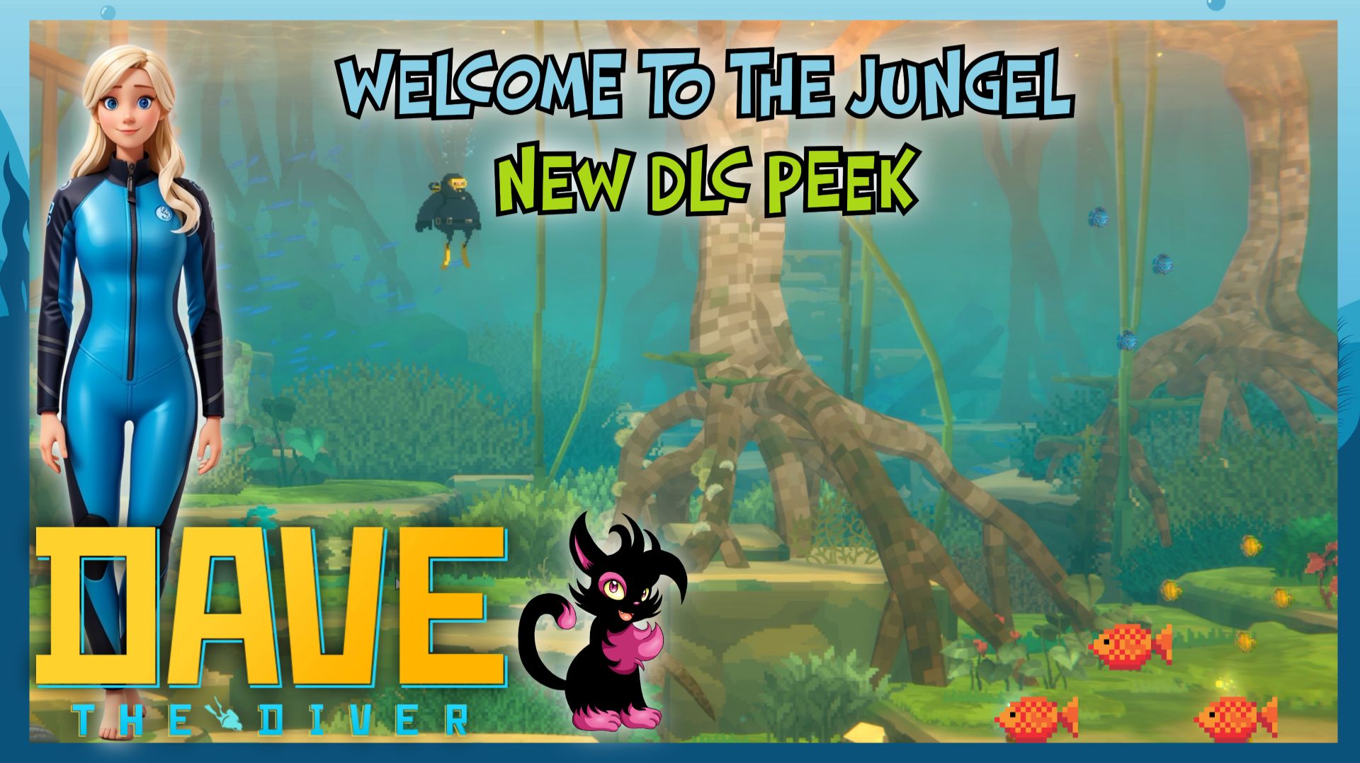Dave The Diver Welcome To The Jungle DLC смотреть онлайн
