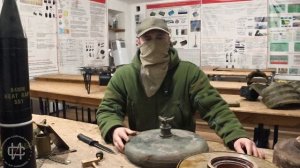 Шведская противотанковая мина m/52B Stridsvagnsmina. Батальон им.Карбышева.