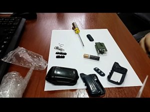 Замена корпуса брелка автосигнализации tomahawk (Томагавк)