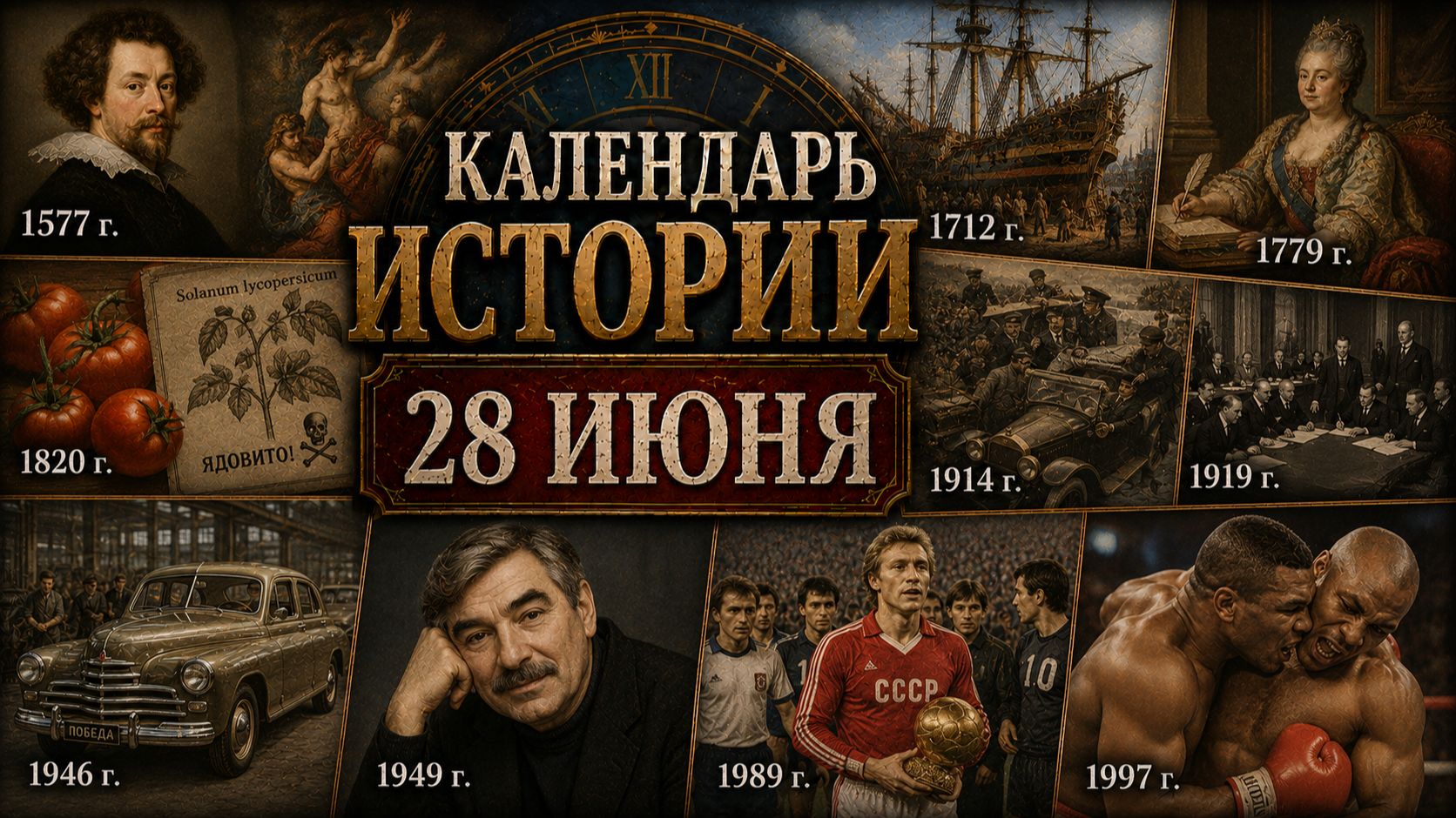 КАЛЕНДАРЬ ИСТОРИИ 28 ИЮНЯ