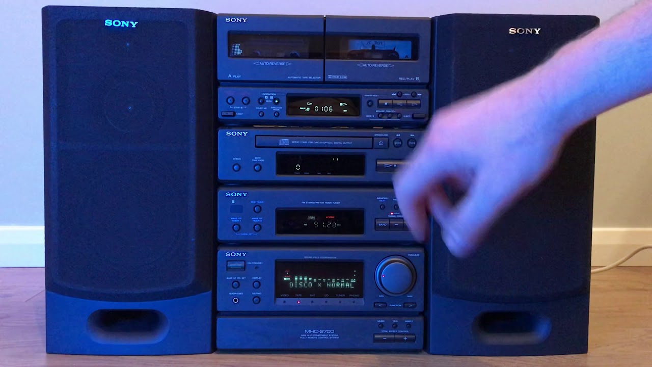 Sony MHC-2700 смотреть онлайн