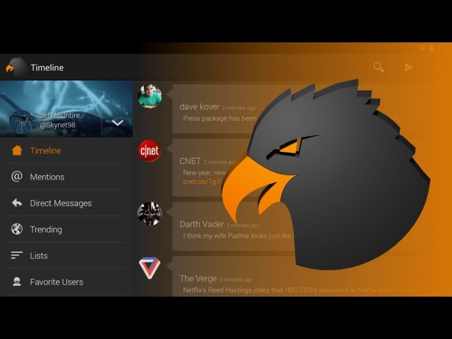 Talon для Twitter - лучший клиент для Twitter