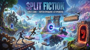 Split Fiction — First Look с Доминикой | Почти прошли 3-й уровень | PS5