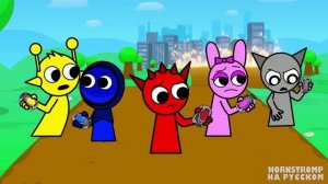 Incredibox Sprunki САДОВОЕ НАШЕСТВИЕ! Хорнстромп анимации_2