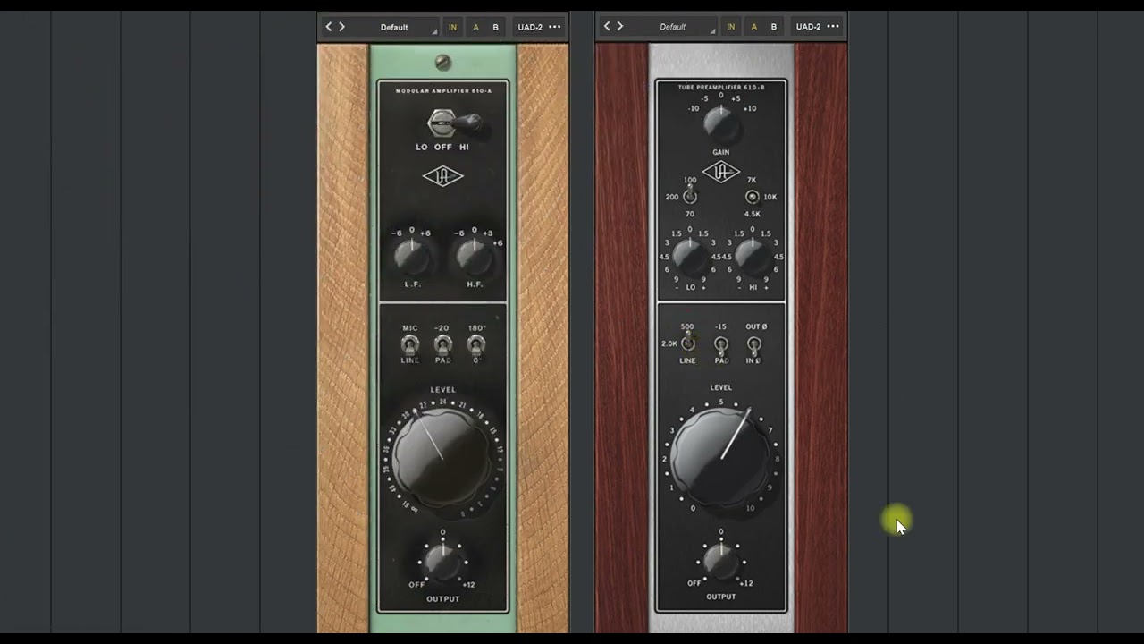 UAD UA 610 Tube Preamp смотреть онлайн