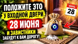 Положите это у входной двери 28 июня. И враги забудут дорогу к вам.