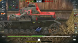Лёгкий мастер на Pz.5/6 Wot blitz.