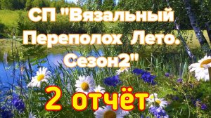 🧶💐🌸🌼 2 отчёт СП «Вязальный Переполох Лето.Сезон2»🌼🌸💐🧶 и 2 готовых изделия🤩✨🤩