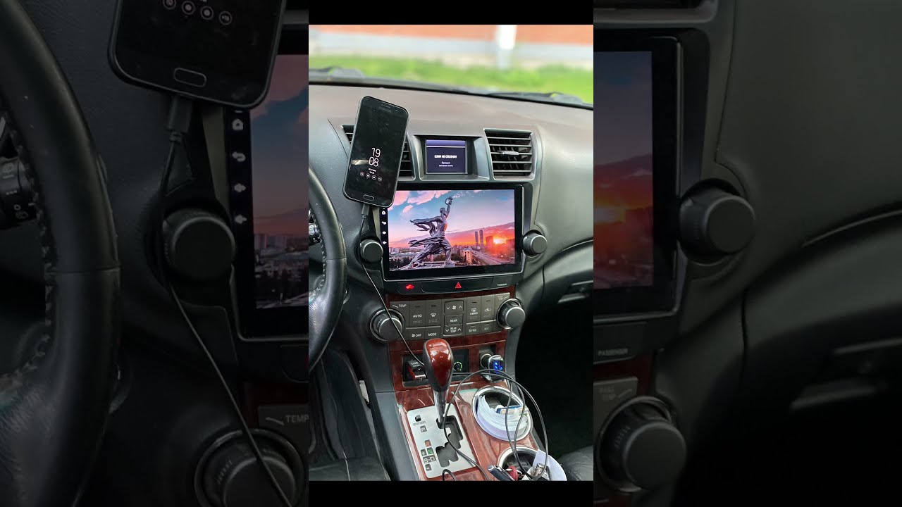 Toyota Highlander 2 Android Multimedia Teyes SPRO магнитола андроид Тойота