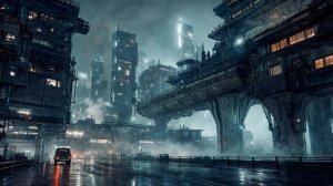 Dark Nexus Plaza - Dark Dystopian Journey - Meditative Post Apocalyptic Ambient