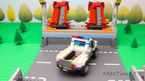 ЛЕГО Мультфильм про машинки Секретный Супер-Грузовик против Трактора! (Для детей)