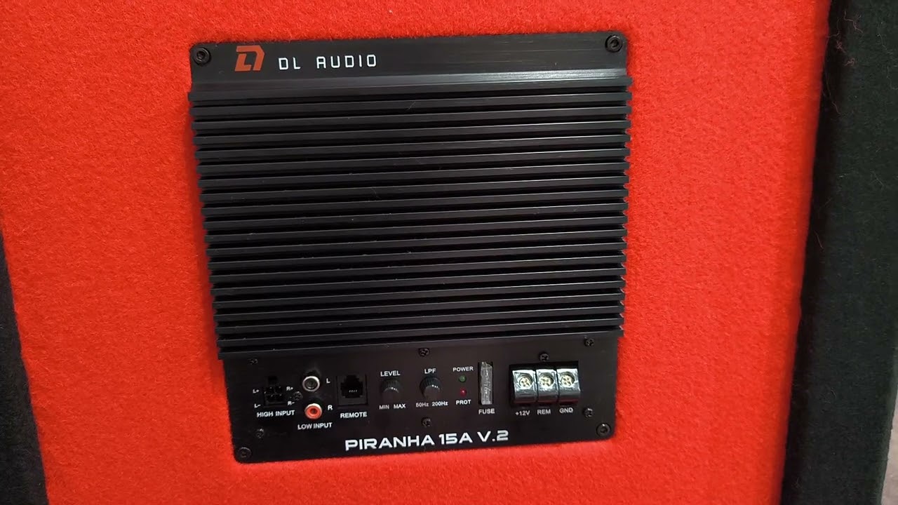 Активный сабвуфер Piranha 15A Black V 2 от DL AUDIO в Mazda CX-5