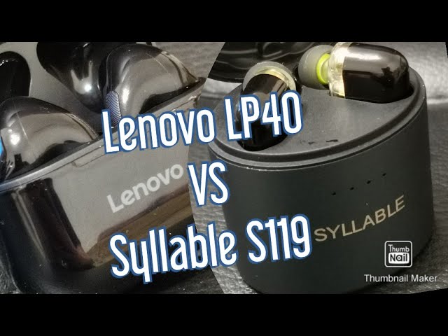 Lenovo LP40 vs Syllable S119. Битва титанов. смотреть онлайн