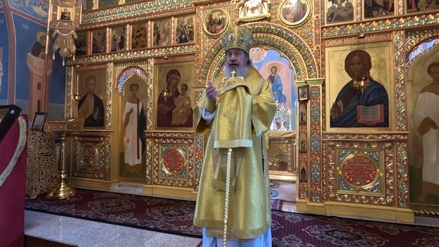 Проповедь епископа Максима в Неделю 4-ю по Пятидесятнице смотреть онлайн