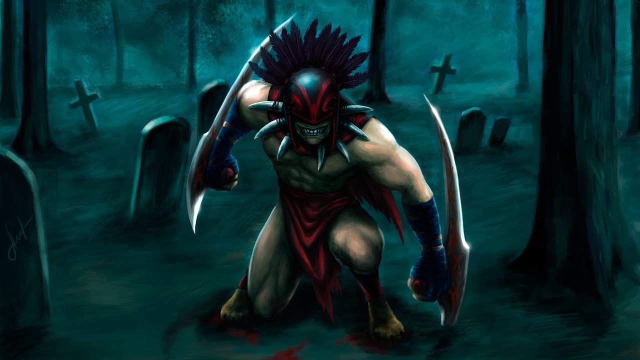 Dota 2. Bloodseeker. смотреть онлайн