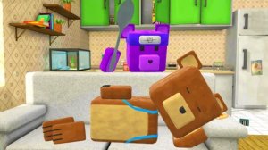 Пытаются разбудить Баррена/прохождение Super Bear Adventure